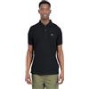 Barbour Polo Nera da Uomo con Ricamo Logo XXL