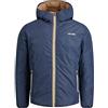 JACK & JONES Jorpaul Tons-Giacca Reversibile Trapuntata, Blazer Blue Marine, XL Uomo