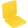 Generic Coperchio di Archiviazione della Scheda di Riproduzione, Supporto per la Carta da Gioco 12 Slot Portatili Grandi capacità per la Scheda di Archiviazione (YELLOW)