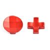 Dogxiong D-Pads 2 in 1 per controller Xbox Elite 2 Core in acciaio inox D-pad per Xbox One Elite Series 2 controller D-pad di ricambio per controller Xbox One Elite Series 1 (rosso)