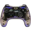 PUSOKEI Controller di Gioco Wireless Gamepad, Retroilluminazione RGB Joystick Bluetooth Gamepad Controller di Gioco per Telefono, TV, PC 7/8/10, con Supporto