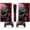 YLMKMVLCZC Pelle Decalcomania Per PS5 Slim Skin Digital Edition Console E Controller Vinyl Cover Skins Wraps Resistente Ai Graffi Compatibile Con 13576 Avvolgimento Della Pelle