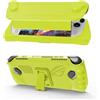 NUHFUFA Custodia protettiva con guscio anteriore staccabile per ASUS Rog Ally 7 pollici Handheld 2023, copertura completa con staffa anti-goccia antipolvere impugnatura ergonomica custodia (giallo)
