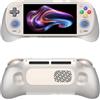 Zhixteu Impugnatura per Retroid Pocket 6, Custodia Protettiva per Console di Gioco, Adattatore di Estensione per Impugnatura (bianco traslucido)