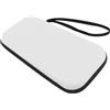 XUMIUZIY Custodia da Trasporto per 2 Console 2025, Custodia da Viaggio Protettiva Rigida in EVA con 12 Slot per Schede di Gioco, per Caricabatterie Controller Power Bank Accessori per (WHITE)