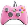 VOYEE Controller Xbox 360 controller, cavo USB per PC Microsoft Xbox 360 e rosa