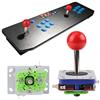 Shanrya Game Joystick Ball, Joystick in Stile Classico da Competizione, realizza operazioni a 2 Vie a 4 Vie e a 8 Vie per Il Soggiorno di casa