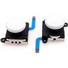 Deal4GO Set di 2 pulsanti di ricambio per joystick analogico Joy-con per Nintendo Switch/Switch Lite, correzioni alla deriva (bianco)