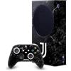 Head Case Designs Licenza Ufficiale Juventus Football Club Nero Marmoreo Arte Pacchetto Console Da Gioco Wrap E Pelle Per Controller Compatibile con Xbox Series S Console & Controller Bundle