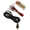 jojomis Zero Delay Arcade USB Encoder PC a Joystick per 1/2/3 e altri PC