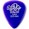 Jim Dunlop Dunlop Plettri Delrin 500, 2.0 mm, Standard, Pacco da 72 Pezzi