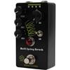 EasyByMall Reverb Pedale per chitarra, Verb Square Digital Multi Spring Reverb Guitar Effect Pedal Vintage Voiced 4 modalità stanza, corridoio, chiesa, primavera, piastra