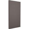 Bluetone Acoustics Wall Panel Pro - Pannelli fonoassorbenti professionali per eliminare rumore ed eco - Pannelli acustici per studio, ufficio, soggiorno (100x50x5cm, Grigio)