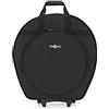 gear4music 22 pollici Custodia piatto con ruote Gear4music - tiene 8 piatti