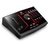 M-GAME Solo - Interfaccia mixer audio USB per streaming e gaming con ingresso mic XLR, presa headset, ingresso ottico, FX voce, sampler e software