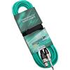 keepdrum MC003XJ Cavo microfono 10m Verde Jack 6,3 mm - XLR Female