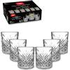 ARCA Set di 6 Bicchieri Old Fashioned Vetro per Gin Tonic, Cocktail, 30 cl