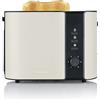 SEVERIN Tostapane 2 fette, 6 livelli di doratura, centraggio fette, riscaldamento da forno, spegnimento automatico, raccogli briciole, 800 W, beige, AT 9576