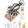ATLION 360ml Macchina Per Popcorn Cinese Ad Alta Pressione, Macchina Per Popcorn Con Riscaldamento A Fuoco In Acciaio Inossidabile Per Feste In Casa