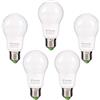 TECNOLUX EURO Lampadina a LED, A60, 12 W, E27, luce bianca fredda, 6400 K, 960 lm (5 unità) Título