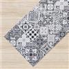 IlGruppone Tappeto Cucina Antiscivolo Made in Italy Passatoia Antimacchia Multiuso Soggiorno Corridoio - Lavabile in Lavatrice - Fantasia - 50 x 200 cm
