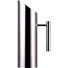 Starnearby Brocca Acqua Acciaio Inox, Caraffa per Acqua, Brocca in Acciaio Inox con Manico, Moderna, per Bevande, Tè Freddo, Caffè Caldo per Casa, Ristorante, Bar (Argento 1L)