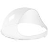 Royal Catering RCZW-COV62 Cupola Paraschizzi Protezione Antischizzi per Macchina Zucchero Filato (Ø 62 cm Diametro, Plexiglas)