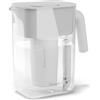 Culligan Con la tecnologia ZeroWater Brocca filtro acqua da 12 tazze - Include un filtro dell'acqua avanzato a 5 fasi, certificato IAPMO per ridurre il piombo, PFAS totale (prodotti chimici da
