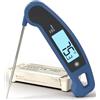 Lavatools PX1D Javelin PRO Duo - Termometro per carne digitale ultra veloce a lettura istantanea per grigliare e cucinare, sonda da da 110 cm, schermo retroilluminato autorotante, resistente agli