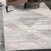 Mazovia tappeto Salotto Moderno Pelo Corto - Tappeti Soggiorno - Camera da Letto - Salotto Grandi Dimensioni - Motivo Astratto Vintage - Grigio Blu 200x300 cm