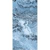 Panorama Tappeto Vinile - Modello Marmo Blu 200x250 cm - Varie Dimensioni - Tappetino Lavabile per la Cucina - Passatoia PVC Antiscivolo