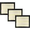 vhbw set da 3x filtro compatibile con Lidl Parkside PPWD 30 A1 aspirapolvere - Filtro principale