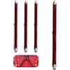 Generico R7S Lampada Alogena 254mm 1000W Dimmerabile, Lampadina Riscaldante Rosso Risparmio Energetico COB Lineare Luce 1000Lm, Illuminazione Fascio 360° Lampadine Infrarossi R7S, Nessuno Sfarfallio, 4 Pezzi