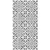 Panorama Tappeto Vinile - Modello Idraulico Geometrico Grigio 40x80 cm - Varie Dimensioni - Tappetino Lavabile per la Cucina - Passatoia PVC Antiscivolo