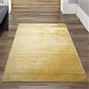 Teppich-Traum Tappeto Shaggy Soggiorno Flokati Pelo Alto e Lungo Morbido - in Oro - bassa manutenzione, 60x110 cm