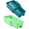 Ipotkitt 2 stampi in silicone a forma di bottiglia di ghiaccio in gomma per cubetti di ghiaccio, stampi a cilindro, per tazze, bevande, succhi, cioccolato, torte, dessert