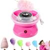 HUOLE Macchina per Zucchero Filato Elettrico Professionale Preparazione Cotton Candy Maker Cotton Candy Machine Sweet Party per Bambino in Casa,rosa