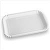 VIRSUS Vassoi per Pasticceria in Cartone POLITENATA BIANCO, (Misura 9) 48x34,5 cm, Navetta Monouso per Dolci, Pasticcini, Rustici, Torte, 1CF x 5Pz (5)