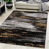 Carpeto Rugs Tappeto Moderno Salotto Grigio 200 x 300 cm a Pelo Corto