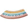 perfk Tappetino curvo per doccia Tappeto per WC spesso Tappeto da bagno ecologico Tappetino antiscivolo per soggiorno, corridoio della lavanderia, camera da letto 32 X 100 Cm, multicolore