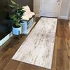 Siunwdiy Tappeto Corridoio Antiscivolo Astratto 3 metri Beige Tappeto Cucina Passatoia Cucina Lavabile Durevole Tappeti Runner Lungo Tappeto per Cucina,Camera,Soggiorno ，50x300cm