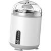 Alomejor Miscelatore Efficiente per Uova Strapazzate Elettriche per in Cavo USB Cablato con Batteria Al Litio in Materiale ABS (WHITE)