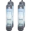 GASFRIGO®, Bombola co2 per gasatore, 600 gr usa e getta attacco M11x1, gas acqua frizzante, co2 per acqua frizzante, cilindro co2 per gasatore, bombole gasatore acqua frizzante - NR 4 bombole