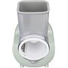 Jwthee Grattugia elettrica, Affetta Verdure Elettriche Affetta Patate Chopper Multifunzione Affetta Verdure Elettriche Trituratore per Verdure Carote Carote Patate (Green)