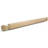 mille idee Mattarello in Legno di Faggio Naturale con Manici - Stendipasta Professionale per Pasta Fresca, Pizza, Focaccia e Dolci - Legno Non Trattato, Resistente e Facile da Pulire (80cm)