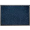 LOGOMATA Tappeto per porta d'ingresso con rivestimento in gomma, resistente, adatto per riscaldamento a pavimento senza PVC (BLACK 85 x 120 cm)