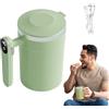 yakermur Tazza auto-mescolante, 400 ml, miscelatore automatico magnetico per bevande, tazza elettrica per tè con display LCD della temperatura, per viaggi, casa, bevande, latte, cacao, caffè