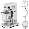 Royal Catering Impastatrice Planetaria Macchina per Impastare RCPM-10,1B (10 L, 650 W, 1.75 kg, 230-580 giri/min, Acciaio inox)
