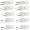 JZLBBC 10Pc Lampadina Alogena G5.3 24V 50W Capsula Lampadine Alogene GU5.3 base a doppio ago Dimmerabile Bianco Caldo,70 W