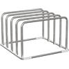 Generic Rastrelliera per taglieri, in acciaio, sottile, organizer per taglieri, libri, documenti, pentole, casa, interni